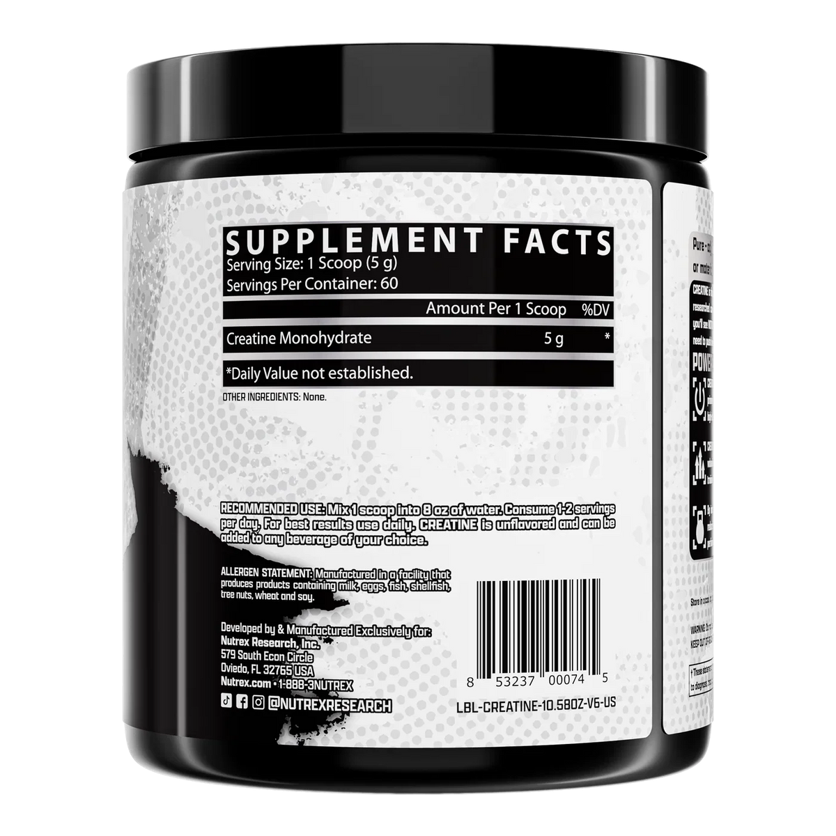 Creatine Monohydrate – Unflavoured | كرياتين مونوهيدرات – بدون نكهة