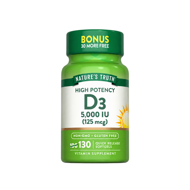 Vitamin D3 5,000 IU | فيتامين د٣