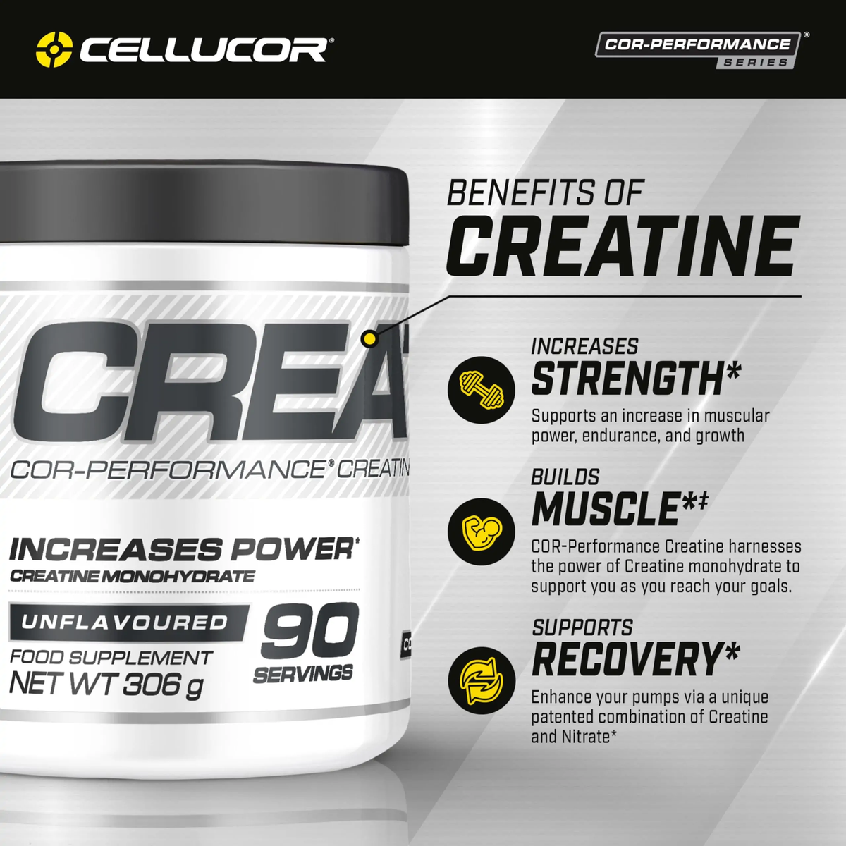 Cellucor COR-Performance Creatine product information