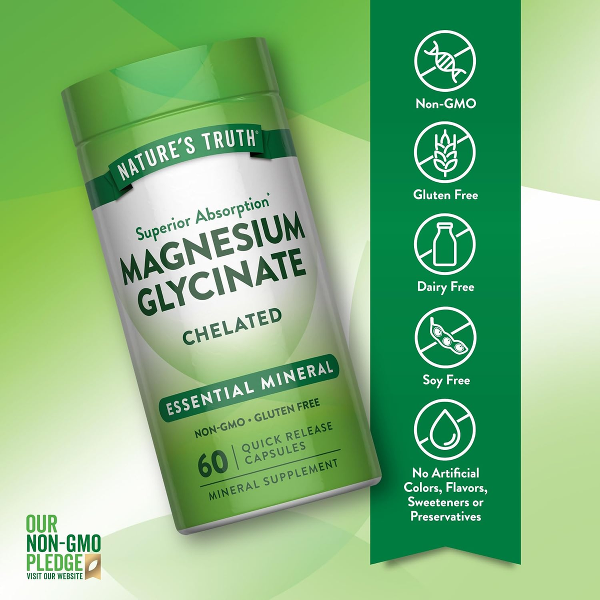 Magnesium Glycinate dietary features
