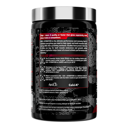 Nutrex EAA Fruit Punch back label