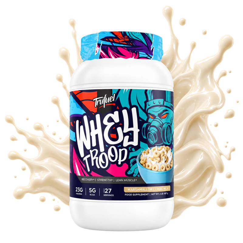 Whey Troop Marshmallow Cereal Milk | واي تروب مارشميلو وحليب الحبوب
