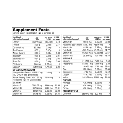 Labrada Multi-Vitamin 60 Tablets | لابرادا ملتي فيتامين 60 قرص