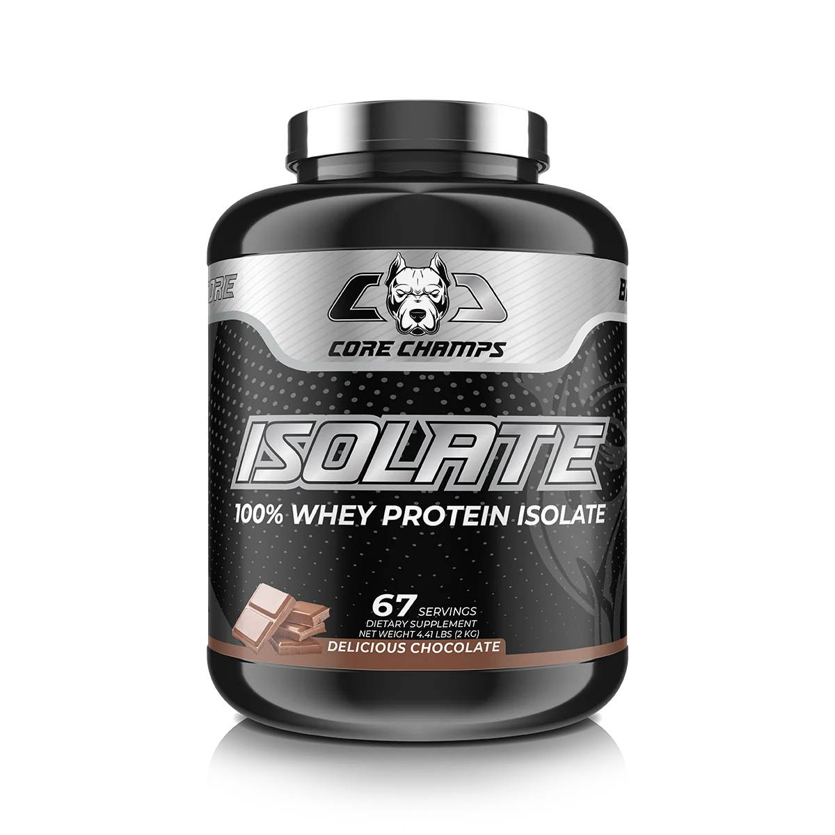 Core Champs Isolate Delicious Chocolate 2 kg, 67 servings