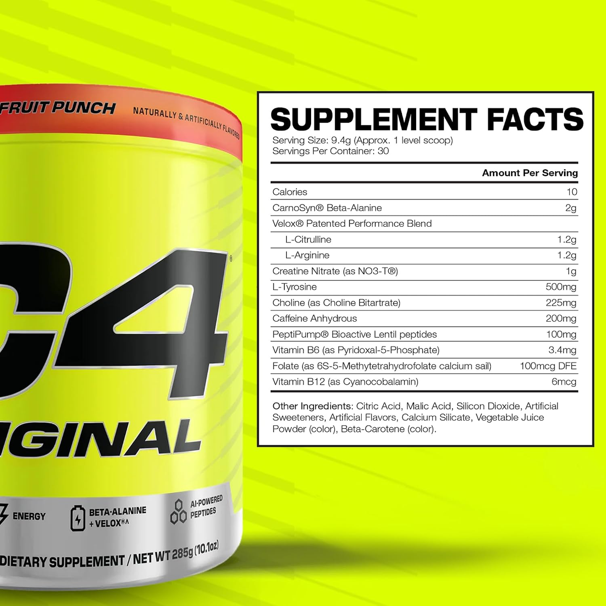 C4 Fruit Punch  | سي فور فروت بانش