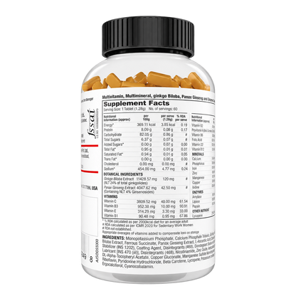 Labrada Multi-Vitamin 60 Tablets | لابرادا ملتي فيتامين 60 قرص — transparent product view