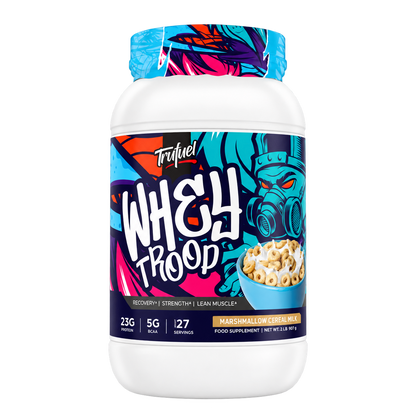 Whey Troop Marshmallow Cereal Milk | واي تروب مارشميلو وحليب الحبوب — transparent product view