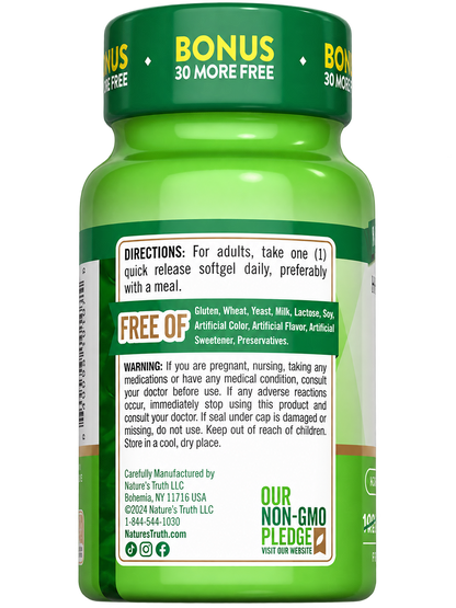 Vitamin D3 5,000 IU, 130 Softgels | فيتامين د3، 5000 وحدة دولية، 130 كبسولة هلامية — transparent product view